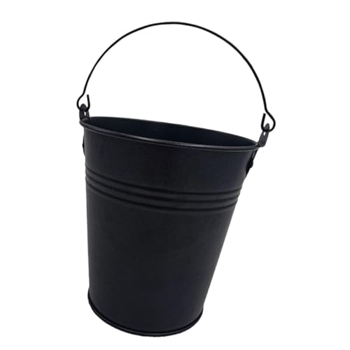 SHINEOFI Seau à Graisse pour Barbecue Fer Seau de Récupération Huile pour Grill Extérieur Accessoire Pratique pour Cuisson Au Barbecue