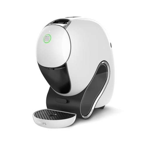 NESCAFÉ DOLCE GUSTO NEO CAFFE - Macchina da caffè KRUPS per Cialde Compostabili - Tecnologia Brevettata SmartBrew 3-In-1 - Macchina da caffè connessa - Caffè nero, KP830110