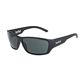 Lentes de policarbonato Bollé Ibex Gafas, Unisex Adulto, Negro (Mate pc tns), L