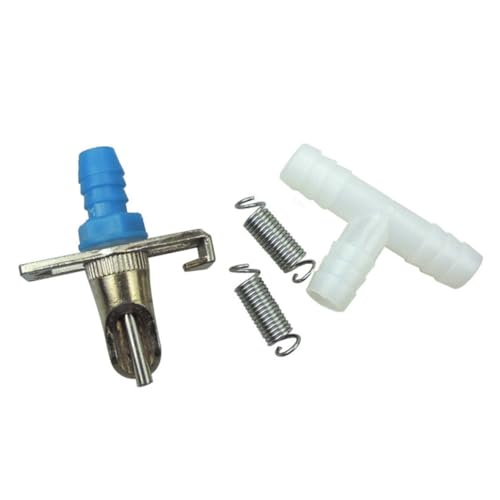 HOLIDYOYO Rabbit Feeder 10pcs Set Double Spring Automatic Drinking Fountain Water Drinker for Rabbits Random Color