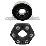 SCITOO 26117511454 26127501257 Driveshaft Flex Disc Joint and Center Support Bearing Fit For BMW 318ti 323Ci 325Ci 325e 630CSi 733i 735i M3 X5,Fit For Volvo 240 745 940,Fit For Jaguar Vanden Plas XJ6