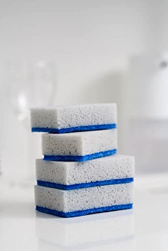 York Spülschwamm 10er Set Topfreiniger Mit Antibakteriellen Eigenschaften Hygienisch mit Zinkmakromoleküle Geschirrschwamm Küchenschwamm Reinigungsschwamm Küche 9 x 6 x 3 cm 10 Stück