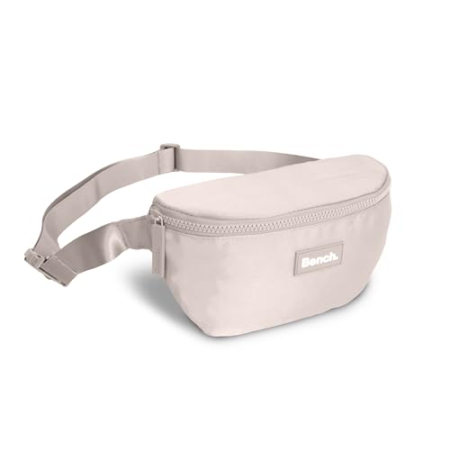 Bench Nova Damen und Herren Bauchtasche Gürteltasche Hüfttasche Handytasche, Natur/beige, 25 x 14 x 8,5 cm
