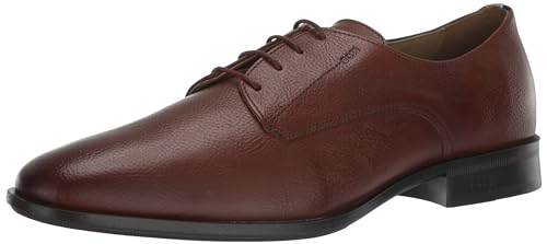 Image of BOSS Men's Colby Grain Leather Derby Shoe
