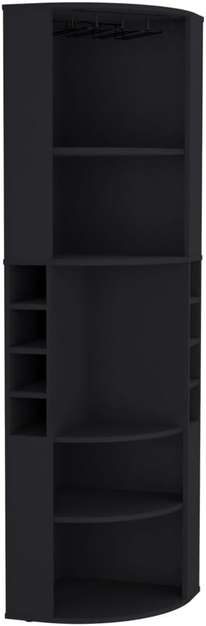 Freestanding Wine Storage Cabinet, Tall Wine Rack Sideboard for Kitchen Hallway Living Room