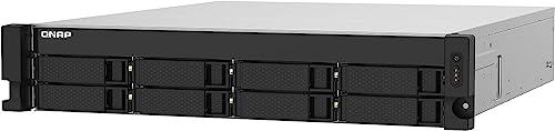 Image of QNAP TS-832PXU-RP-4G 8 Bay High-Speed SMB Rackmount NAS with Two 10GbE and 2.5GbE Ports, Redundant PSU (TS-832PXU-RP-4G-US)