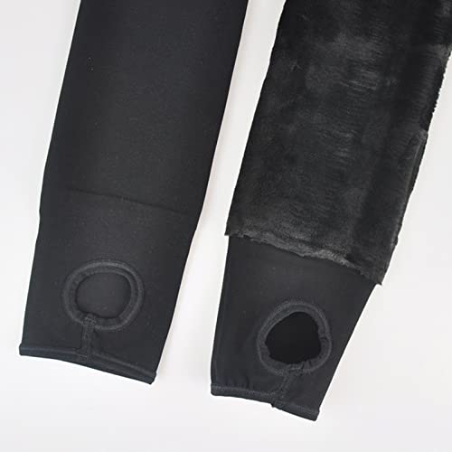 Image of Blostirno Women's Fleece Lined Tights Thermal Pantyhose Leggings Opaque Winter Warm Thick Stockings Tights