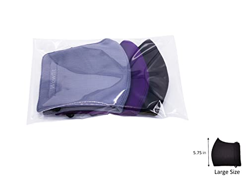 Wowfit 100 Count 6X9 Inches Clear Cellophane Plastic Bags, Resealable Self-Sealing Cello Bags Great For 6X9 Print Photos A7 A8 A9 Cards Envelopes And More #TOP4