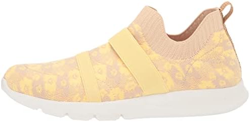 Spenco Women's Karma Stretch Floral Sneaker, Almond, 8 | Image 7