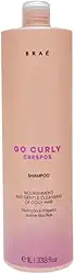 Shampoo Hidratante BRAÉ Go Curly Crespos 1000ml - Limpeza Suave, Alto Poder de Hidratação e Definição para Cabelo Cacheado