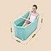 Sdyy Plegable Bañeras del Hogar De Hidromasaje Bañera Plegable For Adultos Plegable...