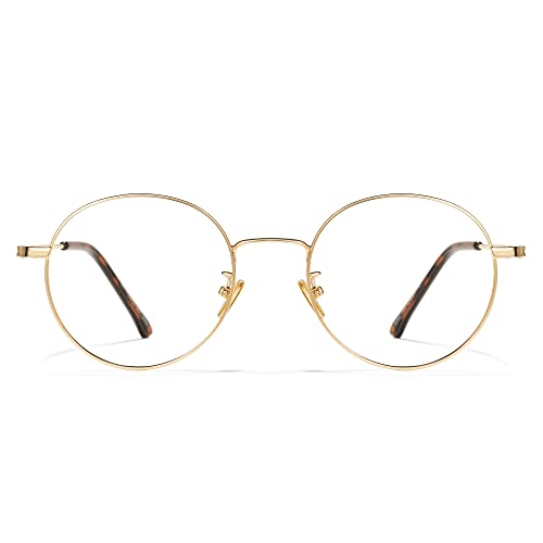 Cyxus Blue Light Blocking Glasses Round Metal Frame Computer Glasses by Cyxus - Used condition - US$11.99