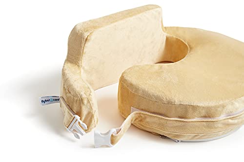 Image of My Brest Friend Super Deluxe Nursing Pillow Slipcover Sleeve | Great for Breastfeeding Moms | Pillow Not Included, Gold