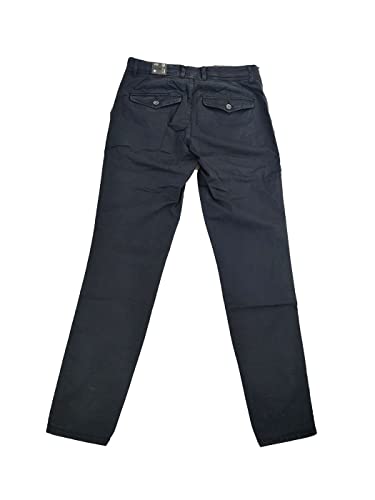  Jeckerson Pantalone in Cotone con Short Patch Blu Scuro (46, Numeric_32)