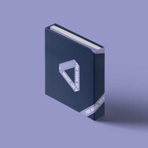 Prandom Large Foldable Cube Storage Bins 13X13 Inch [3-Pack] Fabric Linen Storage Baskets Cubes Drawer With Cotton Handles Organizer For Shelves Toy Nursery Closet Bedroom Blue #TOP22