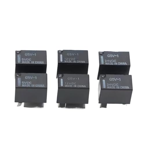 Relais G5V-1-24VDC à 6 broches pour une commutation stable de signal 1A