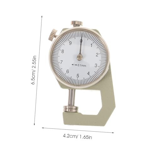 Instrumento Medidor de Espesor de Cuero de Precisión Alipis miniatura 2