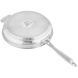 Cuisinart Professional Stainless Skillet with Helper 12 Inch