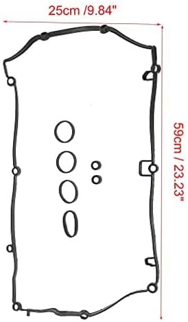 Unifizz Car Engine Valve Cover Gasket VS50788R 11127582400 for Mini Cooper S Countryman Paceman JCW R55 R56 R57 R58 for BMW 118i 120i 1.6T 12-16