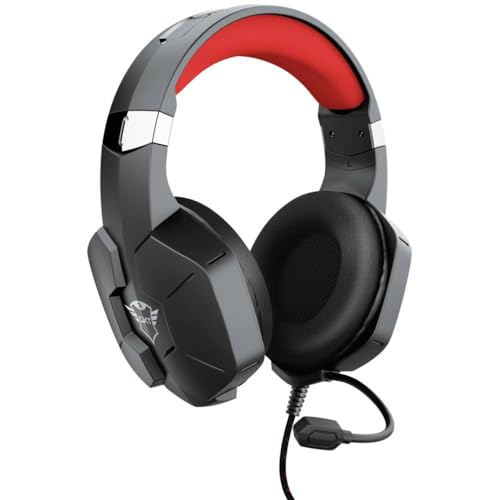 Cascos gaming Trust GXT 323 Carus auriculares gamer con micrófono para PS4 PS5 Xbox PC