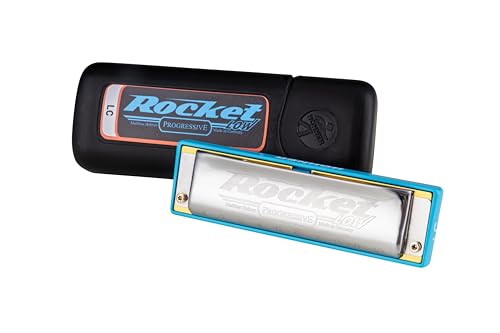 Hohner ROCKL-LC Rocket Low Harmonica - Les Beatles, Paul McCartney, John Lennon, RIngo Starr, George Harrison Hohner ROCKL-LC Rocket Low Harmonica – Image 3