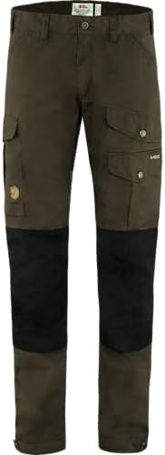 Fjällräven Vidda Pro Men's Hiking Trousers (US, Wasit Inseam, 42, 32, Regular, Regular, Dark Olive-Black) image 3