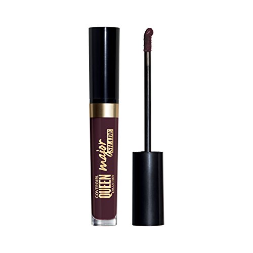COVERGIRL Queen Collection Major Shade Matte Liquid Lipstick, Slow Jam, 0.11 Pound (packaging may vary)