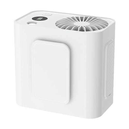 Ventilador portátil de camping, enfriador de mano USB con clip, ventilador compacto recargable para exteriores, diseño práctico para senderismo, tienda de campaña o dormitorio, instalación simple, 3.9