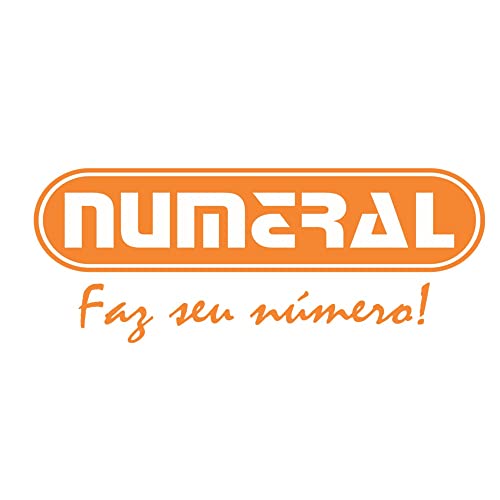 Algarismo 2 Numeral 125mm Preto 600-2
