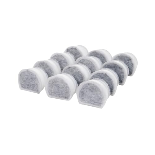 PetSafe Lot de 12 filtres à Charbon en céramique Blanc