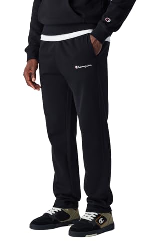 Champion Pantalon Joggers homme en sweat droit confortable noir 220294