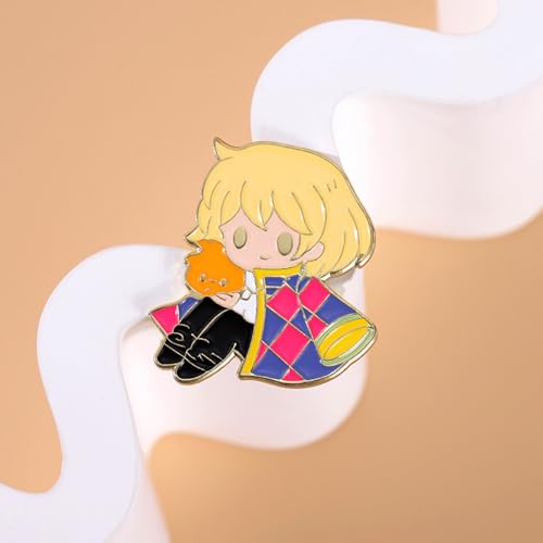 Image of Cute Enamel Pins Cartoon Lapel Pin Brooch Badge for Backpack Jackets Funny Tiger Pins for Gift Anime Enamel Pin for Clothing Hat Decoration