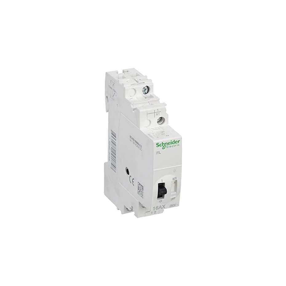 schneider electric a9c30011 itl télérupteur, acti9, 16 a, 1no, 12vca, 6vcc, 50 60 hz