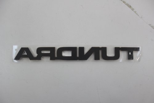 Image of Toyota Genuine Parts - Plate, Rr Name (75471-0C050), Chrome /Silver
