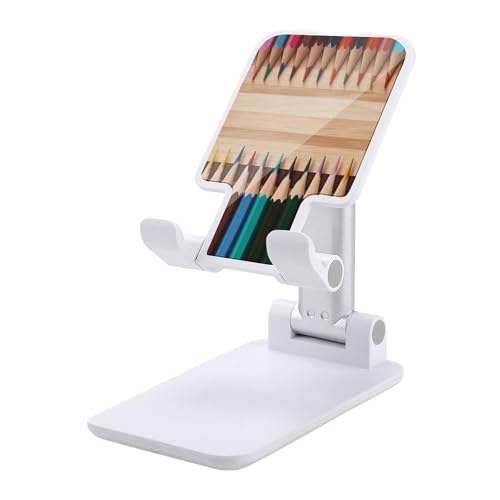 Support de téléphone pliable de bureau fini le désordre des crayons
