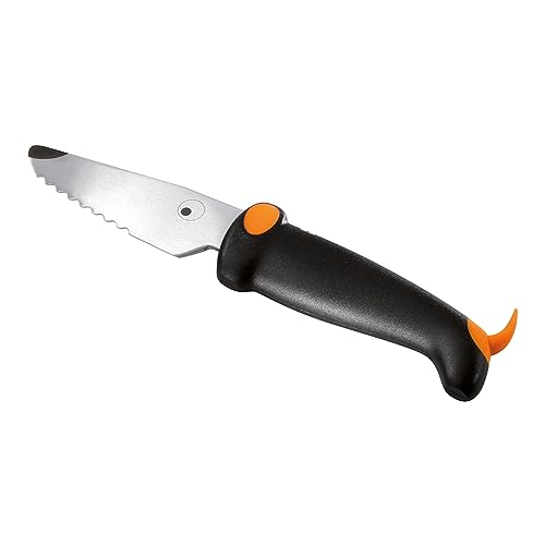 Kuhn Rikon 22278 kinderkitchen Children's Dog Knife with Teeth, Black , 1.5 x 3.5 x 17 cm