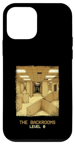 The Backroom Level 0 Liminal Space Horror �X�}�z�P�[�X iPhone 12 mini �p