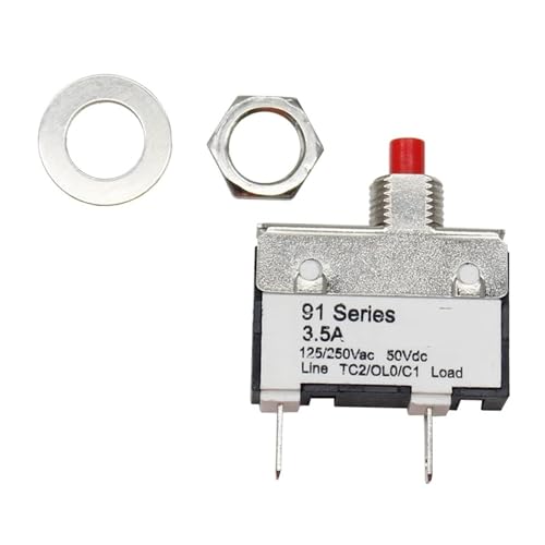 Disyuntor Serie 91 1A con interruptor protector de sobrecarga magnetotérmico miniatura 7