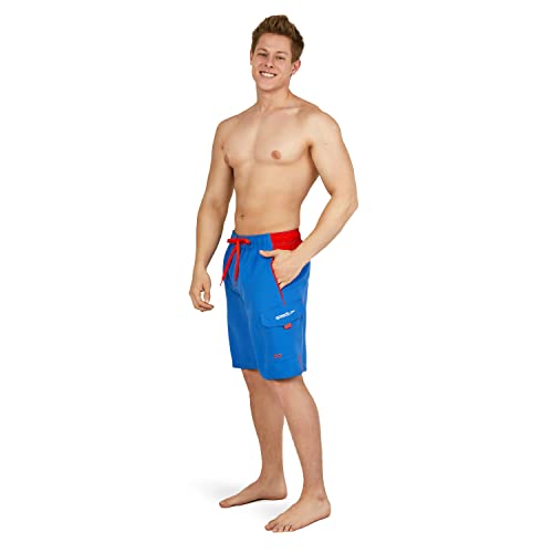 Image of Speedo Men's Marina Sport Volley, Knee Length Swim Trunk