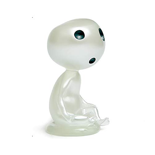 YIPING Princess Mononoke Gift Car Decoration Resin Cute Glowing Tree Elf Decoration Car Interior Decoration Doll (Color : A)