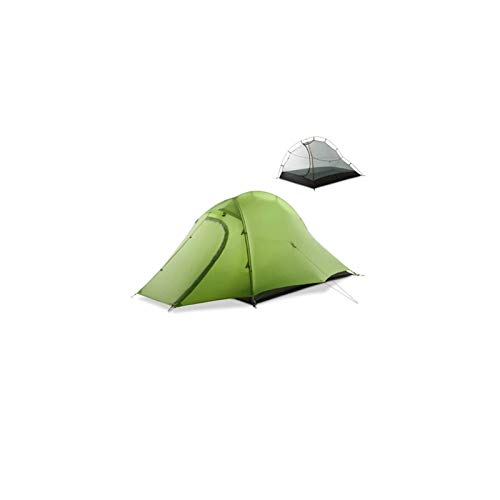 Tente de camping 2 places étanche pour vos randonnées et week-ends de pêche en plein air