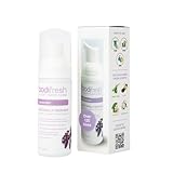 Bodifresh Toilet Paper Foam, Liquid Wet Wipe | Plant-Based, Eco Friendly Flushable Wet Wipe Alternative with Aloe & Vitamin E (1.7 Fl Oz (Pack of 1), Lavender)