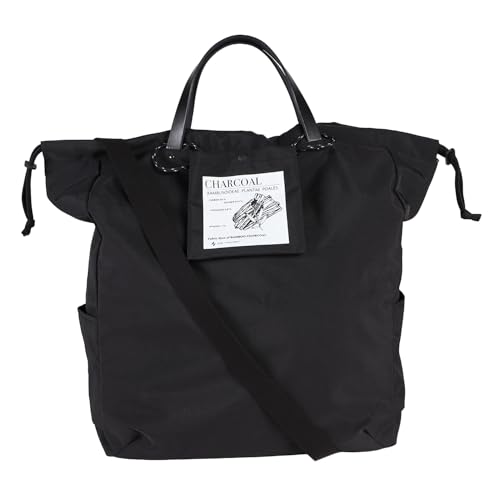 [CIE] �V�[ EARTHY TOTEBAG-L BLACK �В��o�b�O ���{�� �g�[�g�o�b�O 2WAY �V�����_�[ �{�v ��e�� ���l���^�i�C���� �����Y ���f�B�[�X