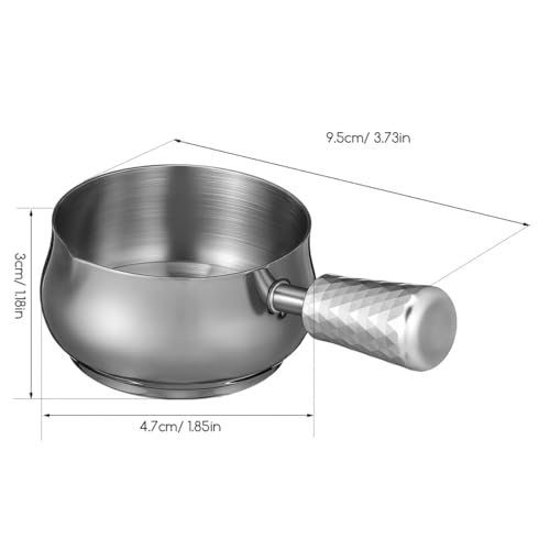 Cuillère à cire grand format en acier inoxydable pour cachet de cire scrapbooking