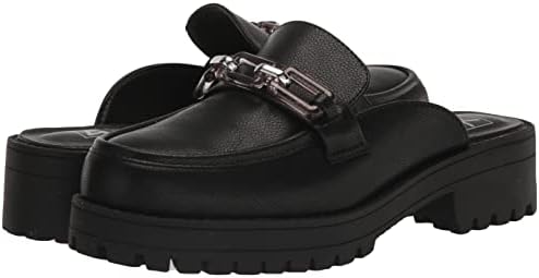 Dirty Laundry Women's VALLOR Clog, Black Smooth, 8.5 | Image 6