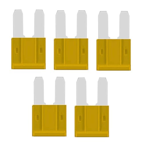 Image of KMH 20A Micro2 Fuse Kit Automotive Blade Fuses Kit for Car, Truck, RV, Boat, Motorcycle and Marine Vehicles |Circuit Breaker Protection Electronic Fuses Holder Safe Power Distribution, Pack of 5