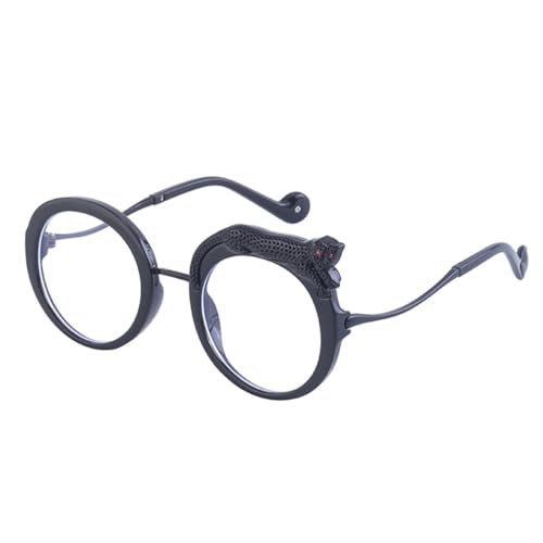 Lunettes de soleil rondes femme imprimé léopard idéales pour vos terrasses et plages