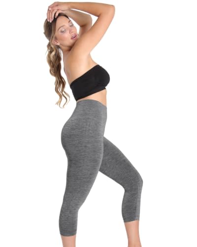 Image of SlimMe High Waisted Shapewear Leggings, Tummy Control Compression