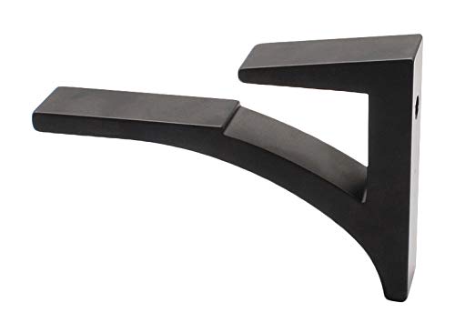 Crl SC5BL Black - Aluminum Glass Shelf Bracket thumb #3