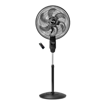 Ventilador de Coluna Mallory Chronos 126W, Silencioso, Com Controle Remoto, Hélice de 6 pás, Auto Desligamento Programável de até 7 Horas- PR – GR - 127V